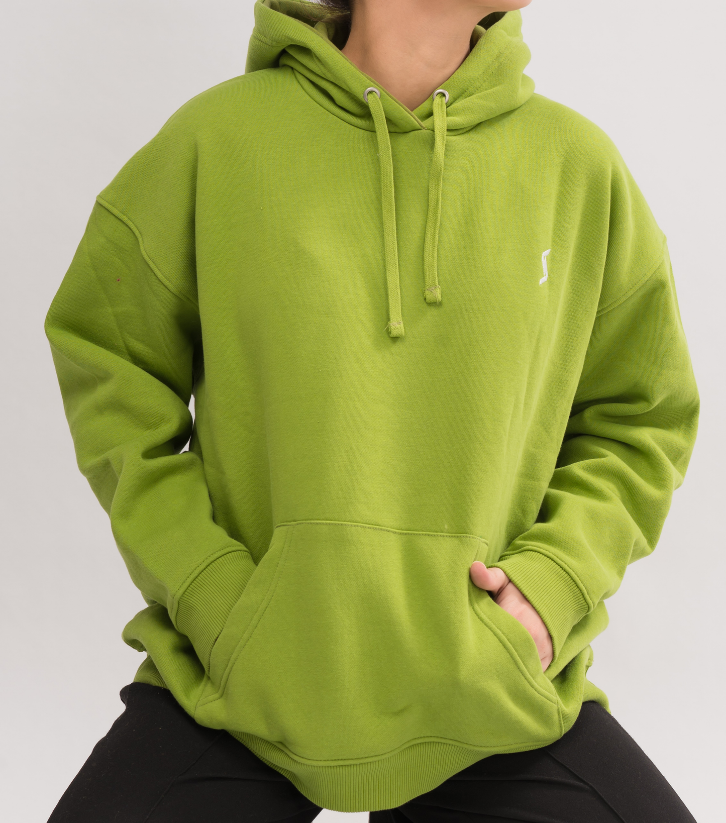 Women's Oversized Hoodie - Grenoble Green