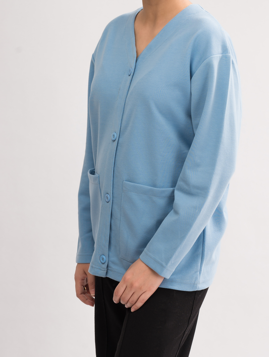 Women's Stylish Cardigan - Blue