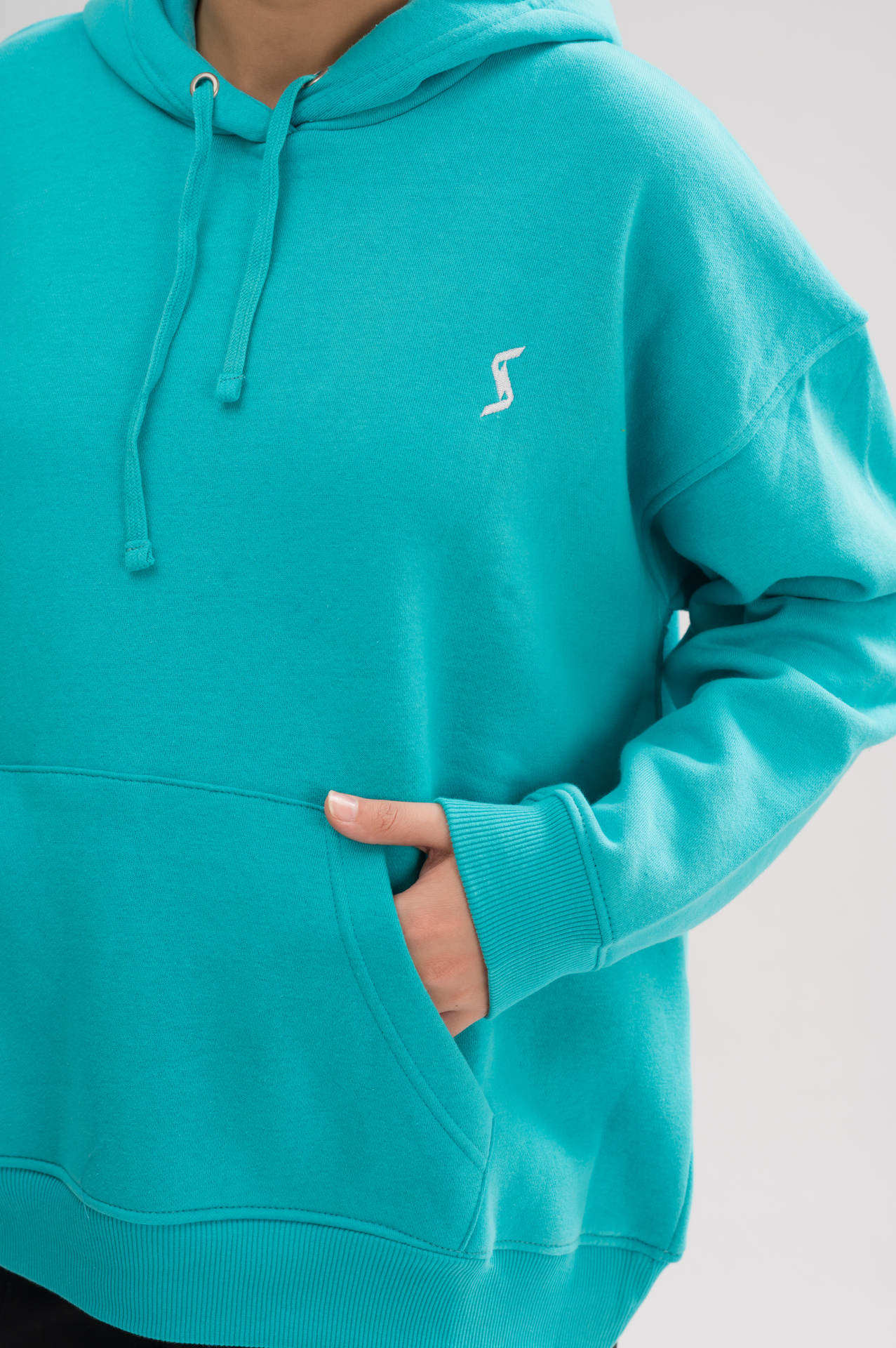 Women's Oversized Hoodie - Jade