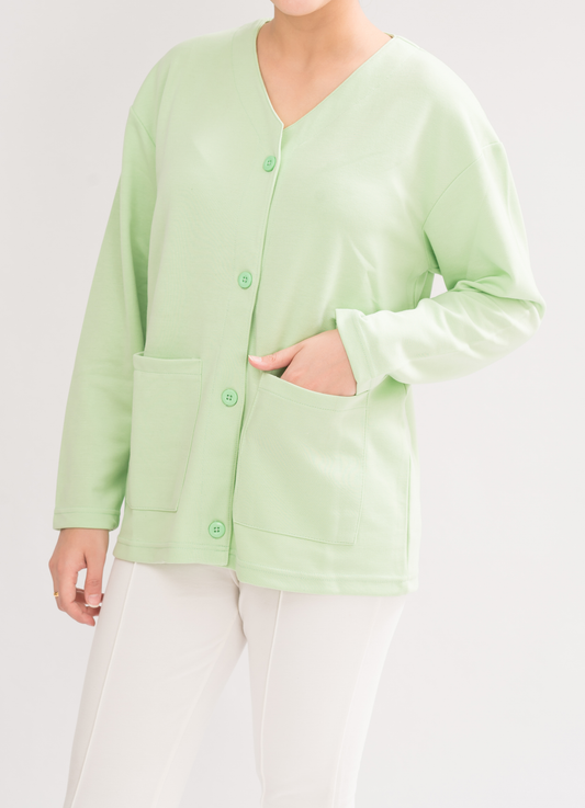 Women's Stylish Cardigan - Mint