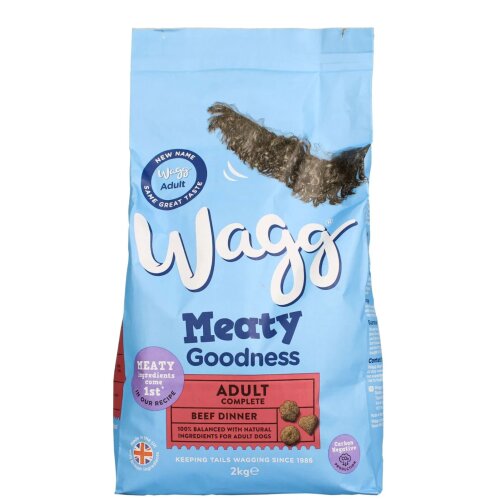 Wagg Dog Meaty Goodness Beef And Vegetables Complete Food For Adult Dogs- 2kg