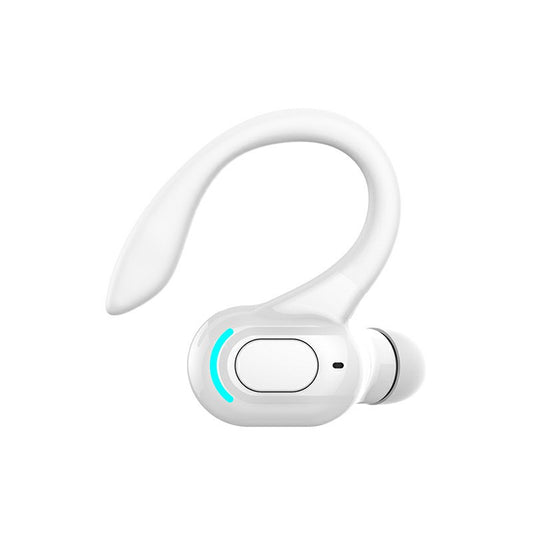 Wireless Bluetooth 5.0 Sports Earphones Headphones Ear Hook Run Earbuds with Mic - White