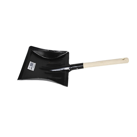 9 inch Outdoor Shovel Garden Flat Shovel with Wooden Handle