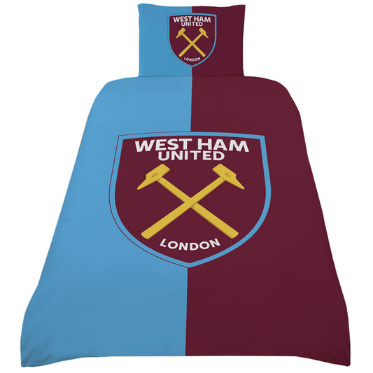 West Ham United FC Single Duvet Set CS