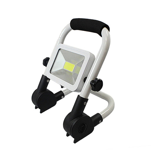 100W High Brightness Rechargeable Search Light Portable Spotlights with Rotation Stand for Multi-Purpose Use