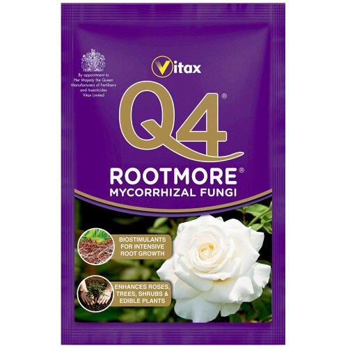 Vitax Q4 Rootmore Mycorrhizal Fungi Root Growth Roses Trees Shrubs 60G