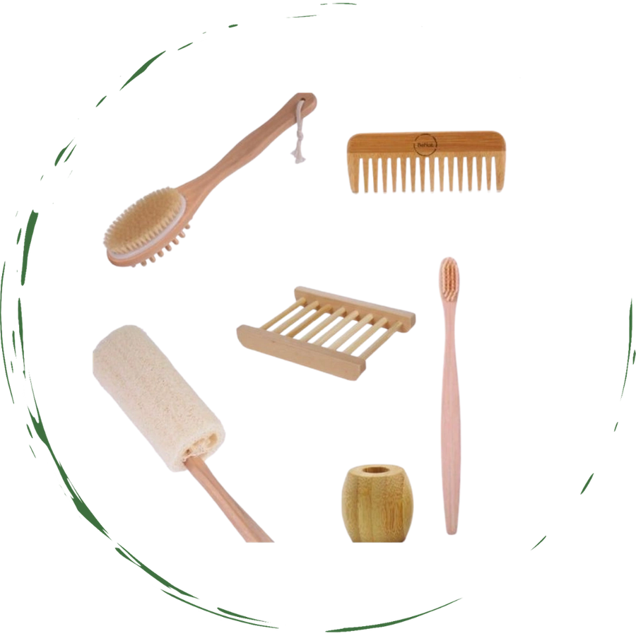 Zero-Waste Bath Accessories Bundle