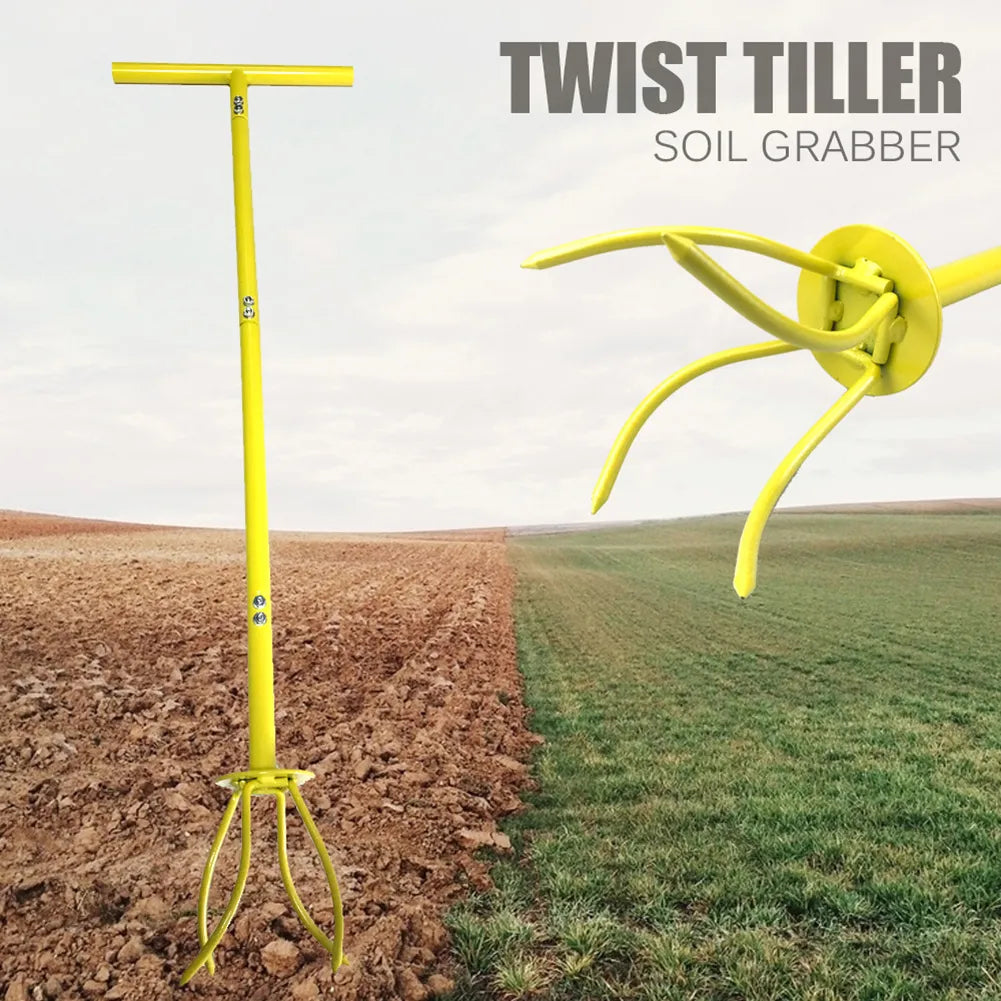 Cultivator Tiller Garden Soil Grabber Height