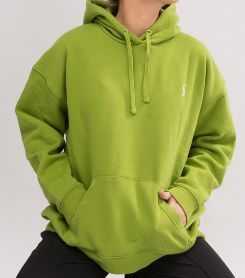 Women's Oversized Hoodie - Grenoble Green