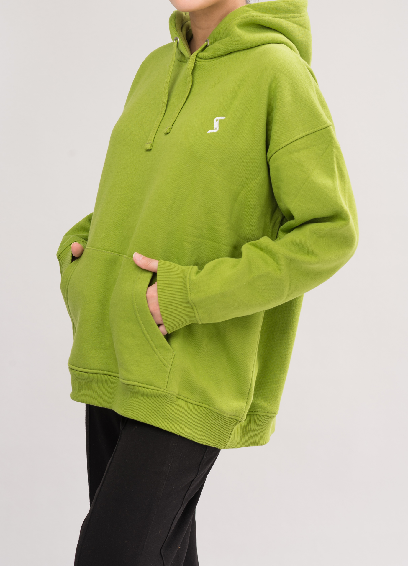 Women's Oversized Hoodie - Grenoble Green