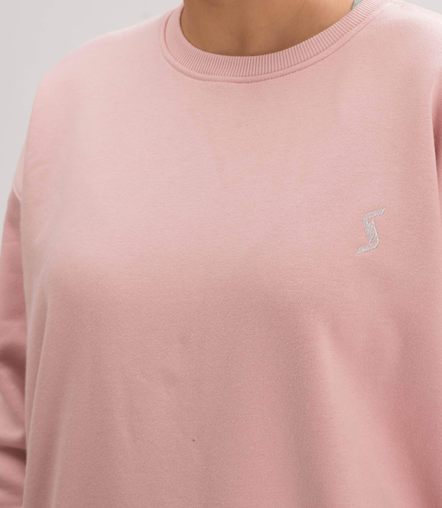 Women’s Oversized Sweatshirt - Peach Skin