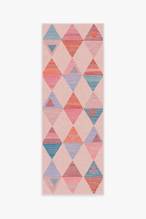 Ziggy Pink Tufted Rug