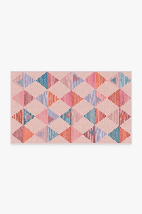 Ziggy Pink Tufted Rug