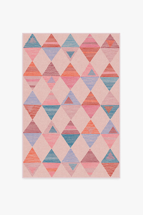 Ziggy Pink Tufted Rug