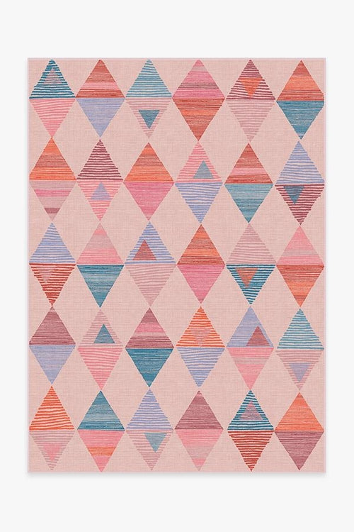 Ziggy Pink Tufted Rug