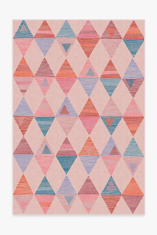 Ziggy Pink Tufted Rug