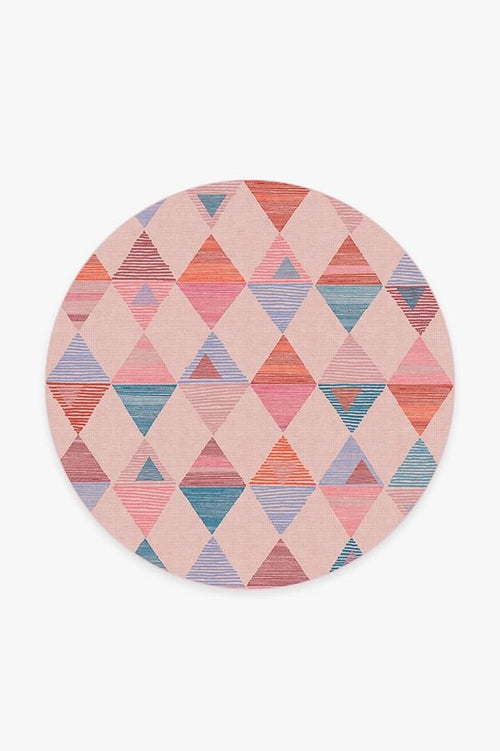 Ziggy Pink Tufted Rug