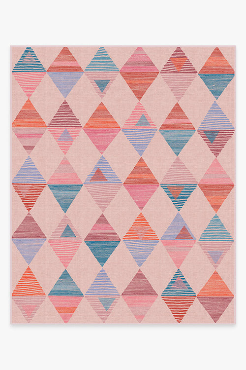 Ziggy Pink Tufted Rug