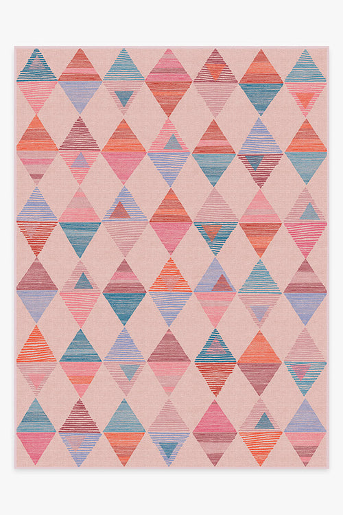 Ziggy Pink Tufted Rug